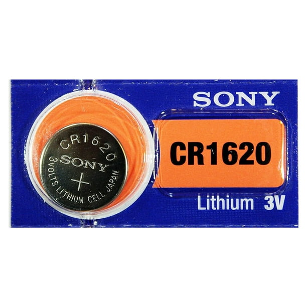 Batteries Sony 3 Volts pour Piles au Lithium (sur une Carte)