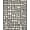 Black, Pattern 1, variant on ODIKA 4'x6' Machine Washable Non-Slip Area Rug, Orange & Mustard Geometric High Traffic Rug, Red, 366054