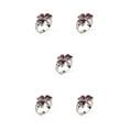 thumbnail image 2 of Minnieouse Anillos de humor Temperatura de color cambiante Emoción Sensación Joyería termocrómica Formas múltiples Favores de fiesta de cumpleaños trébol 5piezas Minnieouse CBP230868, 2 of 6