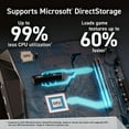 thumbnail image 3 of Crucial T700 - SSD - Chiffré - 1 To - Interne - PCI Express 5.0 (NVMe) - Chiffrement TCG Opal 2.01, 3 of 6