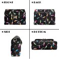 thumbnail image 5 of Pzuqiu Chrismas Lights Stars Leather Crossbody Bag Versatile Minimalist Small Leather Crossbody Bags for Women Metal Chain Strap Casual Vintage for Teen Girls-Women, 5 of 7