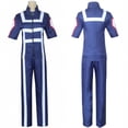 thumbnail image 2 of MHA My Hero Academia Boku No Hero Cosplay disfraz hombres mujeres uniforme escolar traje de gimnasio camiseta pantalones Midoriya Izuku Todoroki Shouto, 2 of 4