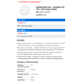 thumbnail image 2 of Headlight Motor Gear - Compatible with 1993 - 2002 Pontiac Firebird 1994 1995 1996 1997 1998 1999 2000 2001, 2 of 2