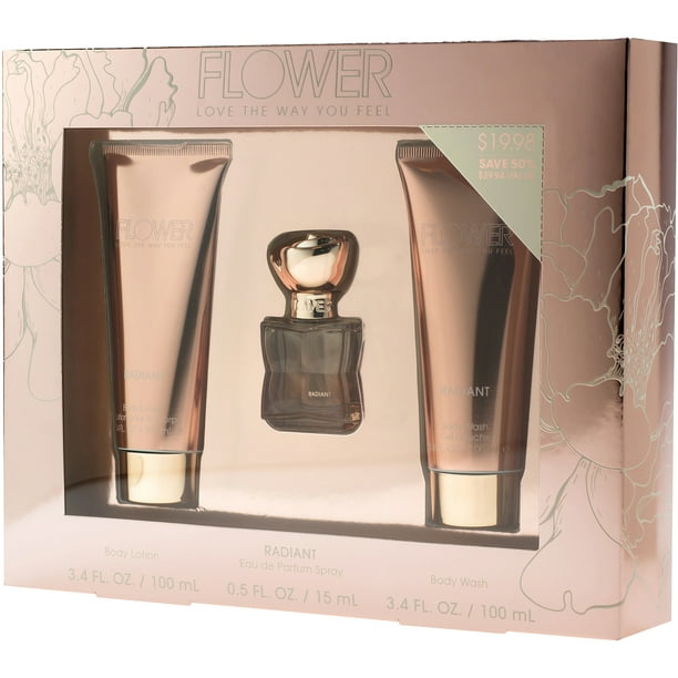 Flower by Drew Barrymore Radiant Classic Fragrance Set, 3 pc Walmart