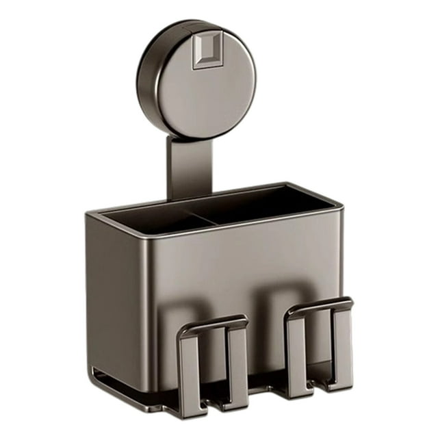 Toothbrush Rack No-Drill Bathroom Organizer Wall-Mounted Toothbrush Stand Adhesive Toothbrush Rack