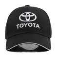 thumbnail image 2 of ZHAOCHENG 1 gorra de béisbol negra Toyota para hombre con el logotipo del coche Toyota bordado, gorra conmemorativa con lengüeta de pato., 2 of 2