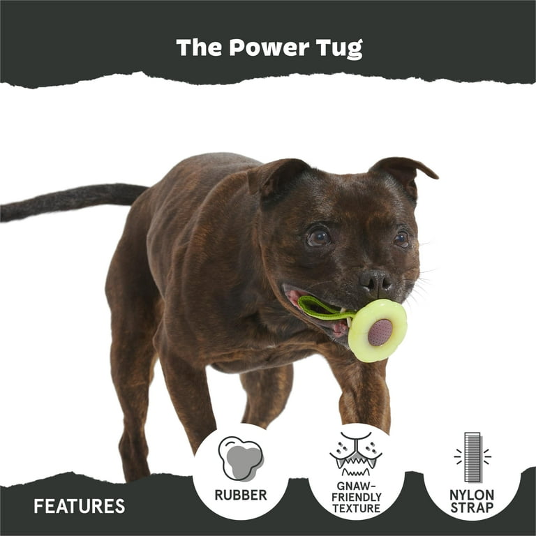 Bark Sun Power Tug Rope Toy For Dogs & Puppies Medium