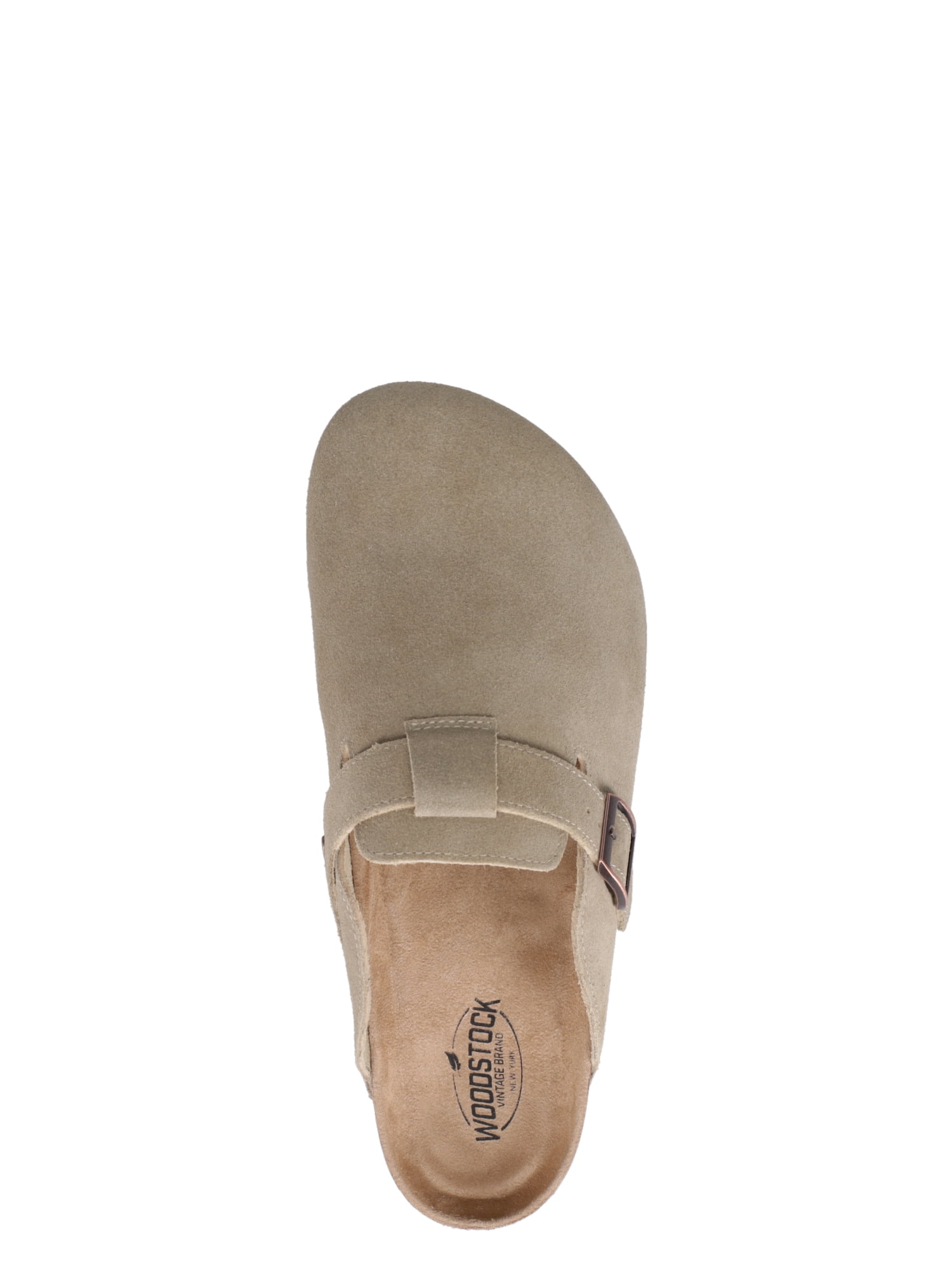 Woodstock Men's Beacon Genuine Leather Comfort Clog Sandal