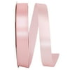 JAM Paper All Occasion Flamingo Pink Polyester Allure Single Face Satin Ribbon, 3600" x 0.87"