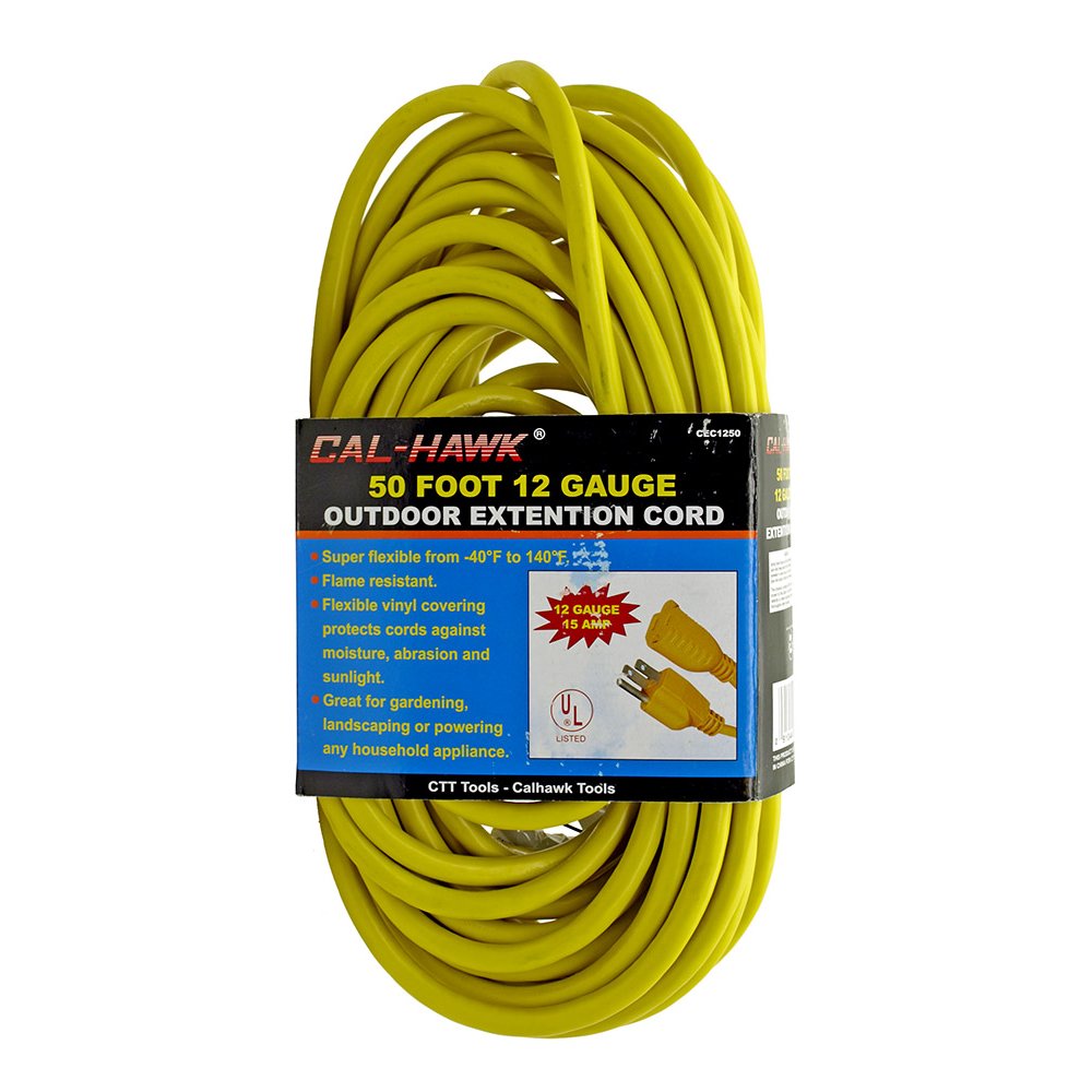 "50' 12 Gauge Outdoor Extension Cord"