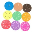 thumbnail image 4 of 51x Fractions Circulaires Jouet Éducatif Mathématique pour Enfants Cadeau pour 3 Ans et Plus, 4 of 7
