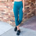 thumbnail image 3 of LAVRA Womens Leggings Stretchy Full Length Carpi Footless Tights Workout Yoga Pants Cropped, 3 of 41