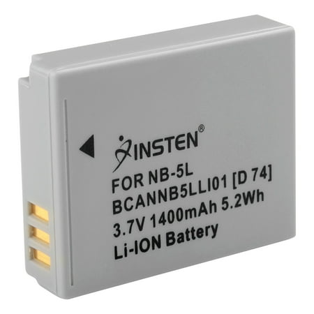 Insten NB-5L NB5L Replacement Battery For Canon CoolPix 2000 IS 810 IS 820 IS 900 IS 910 IS Digital IXUS 800 IS 850 IS 860 IS 870 IS 90 IS 900 Ti 960 IS 970 IS 980 980 IS 990 IS Digital IXY 800