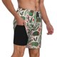 thumbnail image 2 of Fotbe Armadillo Traje de Baño para Hombre – Shorts de Natación de Secado Rápido con Forro y Bolsillos-Large, 2 of 6