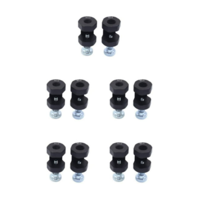 ZheElen Easy To Operate Car Spark Plug Gap Tool Durable And Portable Engine Spark Plug Caliper Spark Plug Gap Tool Kit M12+M14 5Set