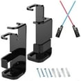 thumbnail image 7 of kchsji Double Lightsaber Display Stand Vertical or Horizontal Acrylic Sword Wand Stand Durable Stable Easy Assembly Modular Design Space Saving Rack for Collectors Home Décor, 7 of 7