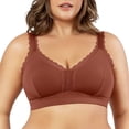thumbnail image 2 of Dalis Wire-Free Full Bust Bralette, Spice, 42D, 2 of 5