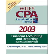 Wiley CPA Examination Review 2003, Financial Accounting and Reporting : Business Enterprises, Used [Paperback]