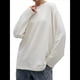 thumbnail image 1 of Camisetas de Larga Extragrandes para Mujer, Camisetas Básicas de Cuello Redondo, Tops de Otoño, Ropa Informal de Entrenamiento Y2K. M, 1 of 9