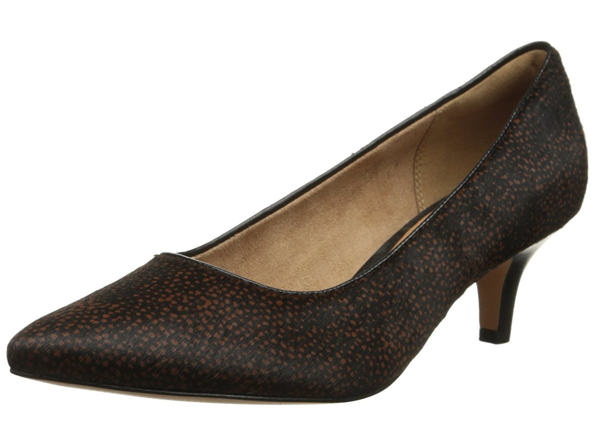clarks brown pumps