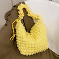 thumbnail image 1 of Bolsa De Hombro Bolso De Hombro Bolso de mano para mujer, bonito bolso de compras de gran capacidad, bandolera (amarillo), 1 of 9