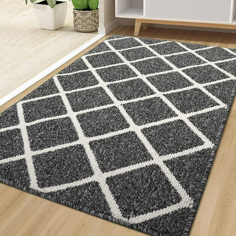 Door Mats Indoor Non-Slip Absorbent Dirt Resist Entrance Washable Entryway  Rugs