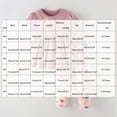thumbnail image 3 of Nwiuh Toddler Girl Clothes 2-10 Years Girls Summer Outfit 2Pcs Set | Toddler Spring Summer Outfits for Girls, Short Sleeve Ruffle Top+Floral Capri Pants Little Girls Set (Pink, 2-3 Years), 3 of 4