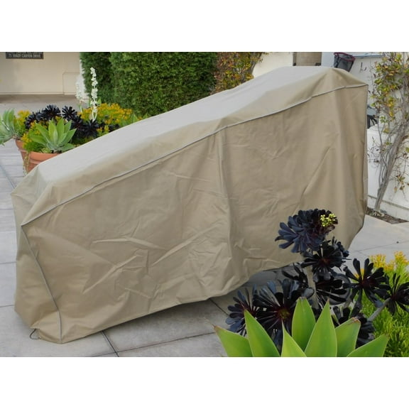 Covered Living Patio stacking chaise cover 84"L x 30"W x 40"H back/36" front