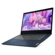 Lenovo Ideapad 3 14" FHD PC Laptop, Intel Pentium 7505, 4GB, 128GB SSD, Windows 10 in S Mode, Blue, 81X7004VUS