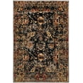 thumbnail image 2 of Rugs.com Saturn Collection Rug – 2' x 3' Black Medium Rug Perfect For Entryways, Kitchens, Breakfast Nooks, Accent Pieces, 2 of 6