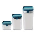 thumbnail image 2 of Yhmxh Kitchen Gadgets Kitchen Utensils Home and Kitchen Buckle Transparent Multigrain Sealed Plastic Can Storage bottle, 2 of 6