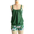 thumbnail image 4 of Vintage Print Tankini Women 2 Pieces Swimsuits with Shorts Flowy Bathing Suits, 4 of 8