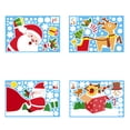 thumbnail image 1 of ECKYADAM Christmas Electrostatic Stickers Snowflake Set Door Window Glass Stickers,Christmas Decorations, 1 of 1