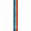 offray 435991 1.5" wide grosgrain ribbon, rainbow stripe, 3 yards
