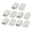 thumbnail image 1 of 5mm Wire Rope Aluminum Sleeves Clip Fittings Loop Sleeve Cable Crimps 10pcs, 1 of 2