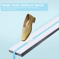 thumbnail image 4 of AURARMLET 2Set Clear Shoe Display Stand Acrylic Square Shoe Riser for Retail Shops and Centers, 4 of 8