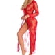 thumbnail image 3 of Conjunto de ropa interior sexy Traje de lencería de encaje Ropa sexy lavada a mano para adultos, Rojo, XXL Inevent XX000040-32, 3 of 7