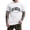 White, variant on Xdzjlr Men Shirts Summer Graphic Tees Letter Print Tops Vintage Short Sleeve Trendy Men's Shirts,Xxxxxl