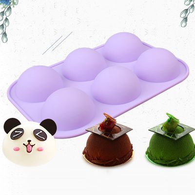 SHIYAO 1PCS Silicone Cookie Mold Round Cylinder Candy Mold Chocolate Cover Baking Mold for Sandwich Cookies Muffin Cupcake Brownie Cake
