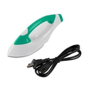 NEW SALE!Mini Portable Electric Iron Dustproof Household Flatiron Travel Temperature Control Electric Iron For Clothes
