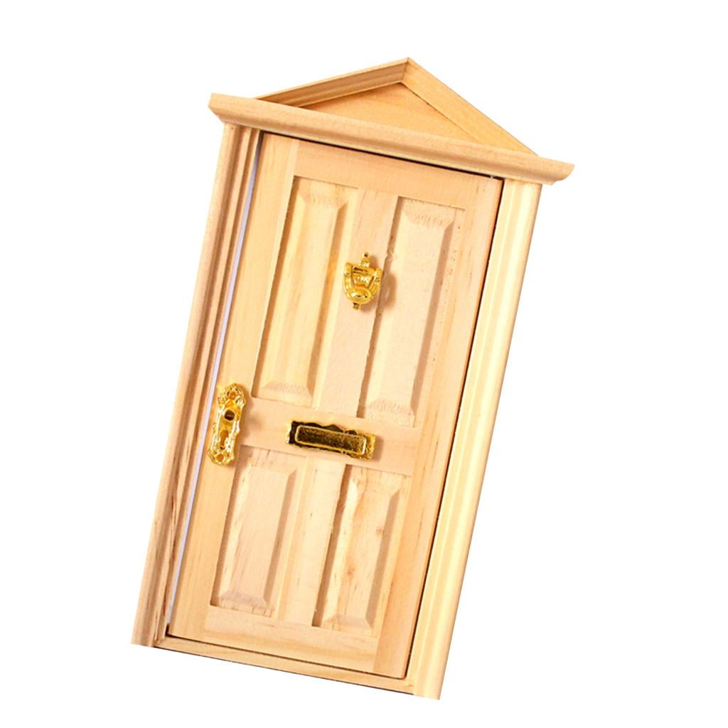 Odoria Set 4 Serrature E Chiavi In Miniatura Scala 1:12 – Accessori Metallici Per Casa Delle Bambole