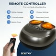 thumbnail image 2 of BOKYAN Shiatsu Foot Massager, Foot Spa for Comfort and Relief, Big, Gift, Black, 2 of 9