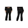 thumbnail image 2 of Michellecmm Women Yoga Pants High Waist Stretchy Hip Lift Workout Leggings Exercise Running Flare Pants, 2 of 9