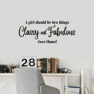 Coco Chanel Quotes Wall Art for Sale