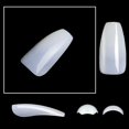 thumbnail image 4 of Transparent Puntas de uñas acrílicas, ataúd corto, 500 Uds., puntas de uñas postizas artificiales de bailarina, 4 of 5