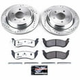 thumbnail image 3 of PowerStop Rear Z26 Street Warrior Carbon-Fiber Ceramic Brake Pad and Drilled and Slotted Rotor Kit Fits: FORD MERCURY Select Models K1368-26, 3 of 9