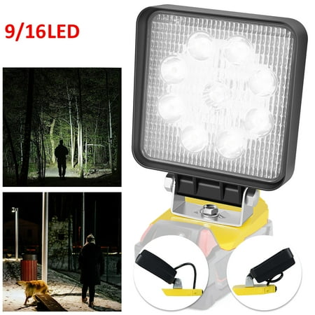 

Threns LED Work Light 48W Floodlight Cordless Portable Lights Emergency Adjustable Waterproof Lights for Camping