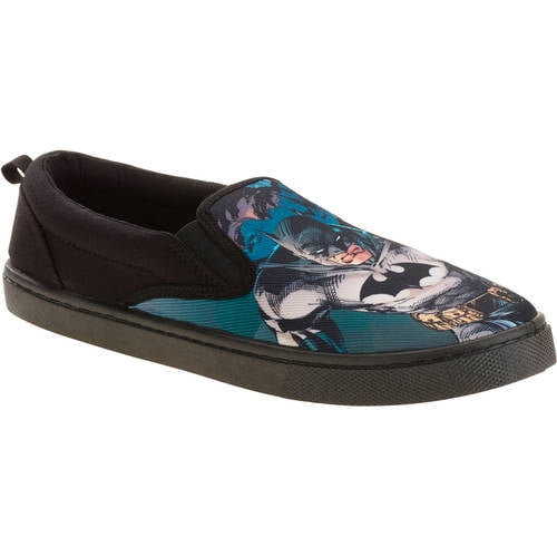 Batman Men s Canvas Slip On Shoe Walmart