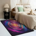 thumbnail image 3 of Galaxy Area Rugs for Bedroom Living Room - 4x5 ft - Colourful Carpet for Home Decor - Starry Sky Patterned Decorative Indoor Large Rug - Washable & Soft & Non Slip & Low Pile (ZF&8460), 3 of 7