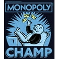 thumbnail image 2 of Girl's Monopoly Uncle Pennybags Champ  Graphic Tee Navy Blue Large, 2 of 4